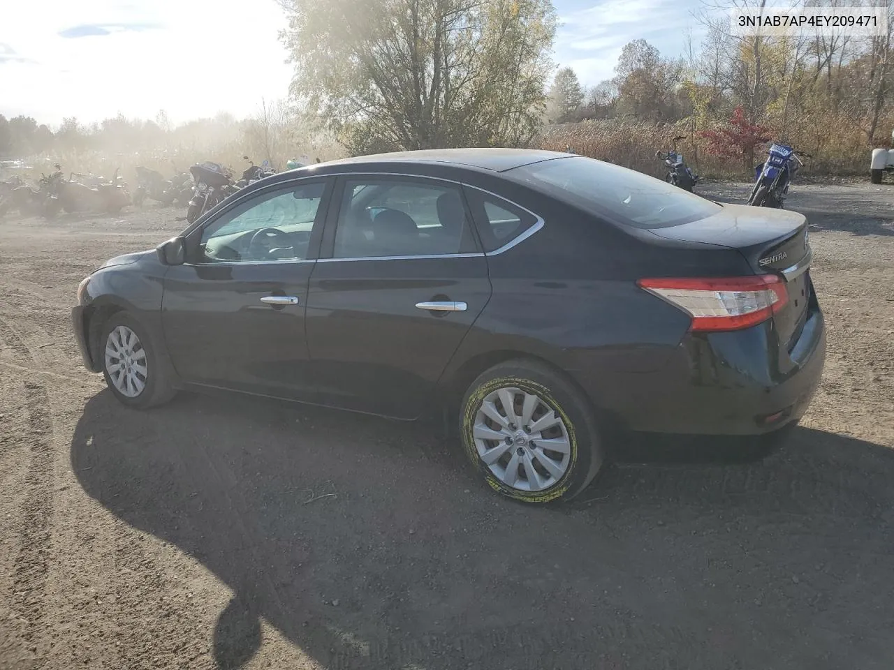 2014 Nissan Sentra S VIN: 3N1AB7AP4EY209471 Lot: 78229834