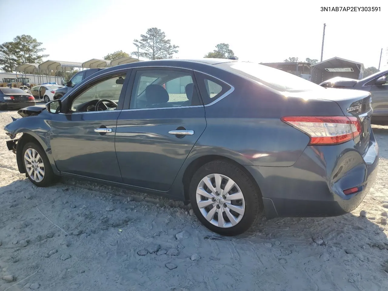 2014 Nissan Sentra S VIN: 3N1AB7AP2EY303591 Lot: 78325874