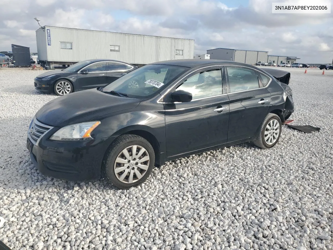 2014 Nissan Sentra S VIN: 3N1AB7AP8EY202006 Lot: 78370704