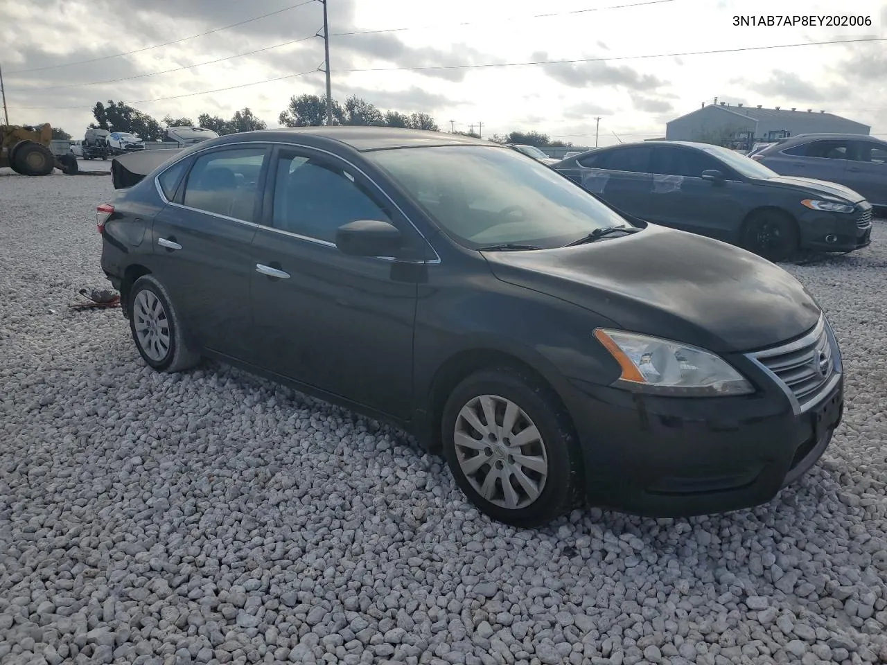 2014 Nissan Sentra S VIN: 3N1AB7AP8EY202006 Lot: 78370704