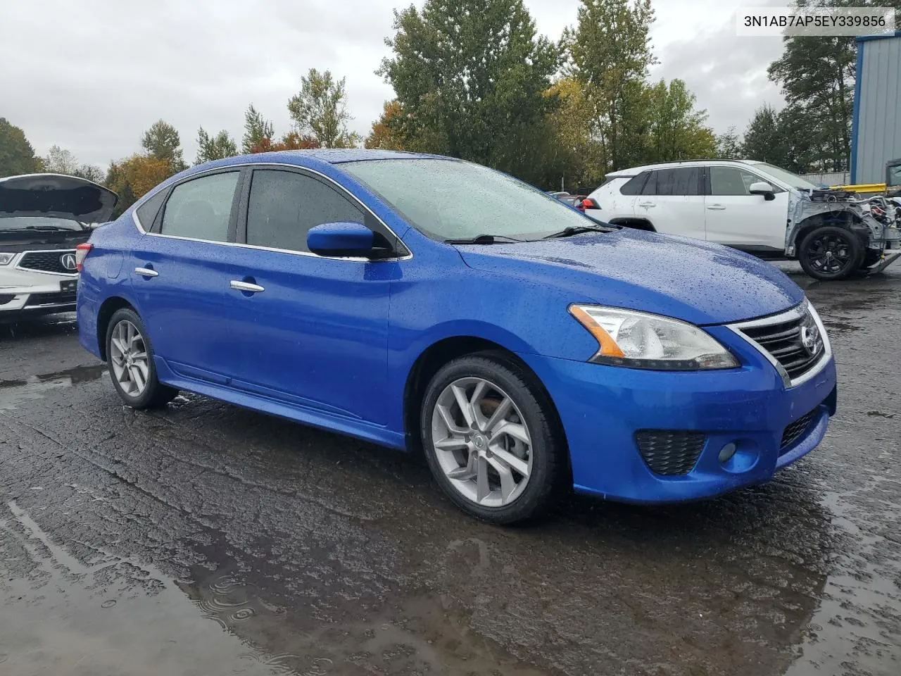 2014 Nissan Sentra S VIN: 3N1AB7AP5EY339856 Lot: 78724704