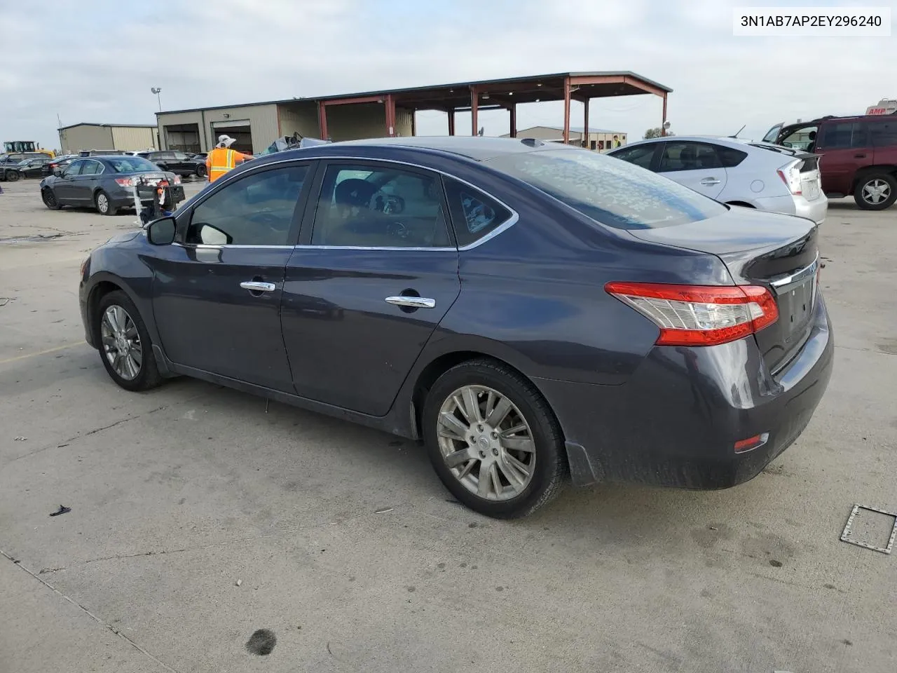 2014 Nissan Sentra S VIN: 3N1AB7AP2EY296240 Lot: 78756664