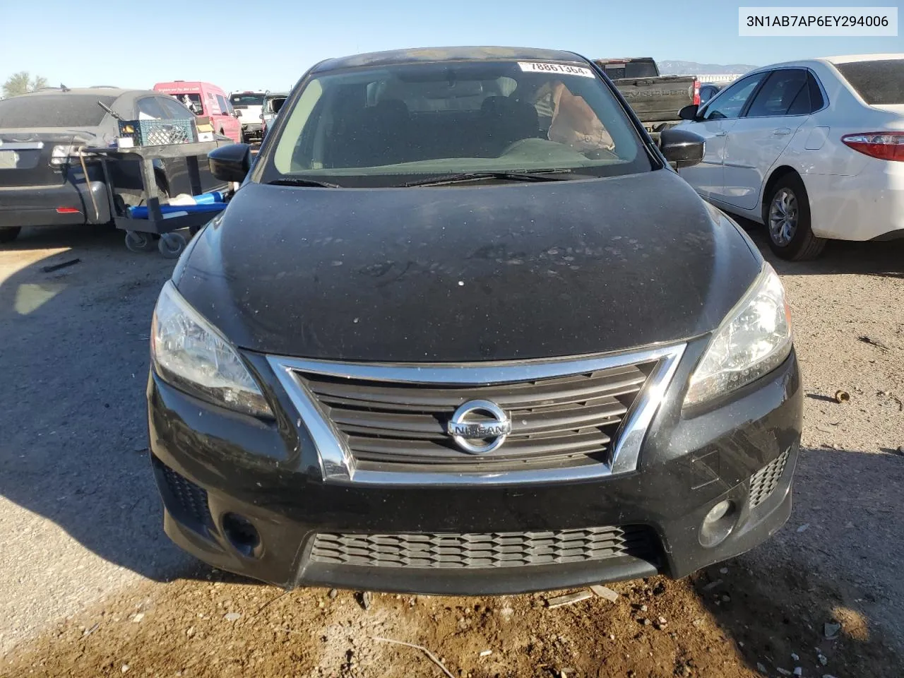 2014 Nissan Sentra S VIN: 3N1AB7AP6EY294006 Lot: 78861364