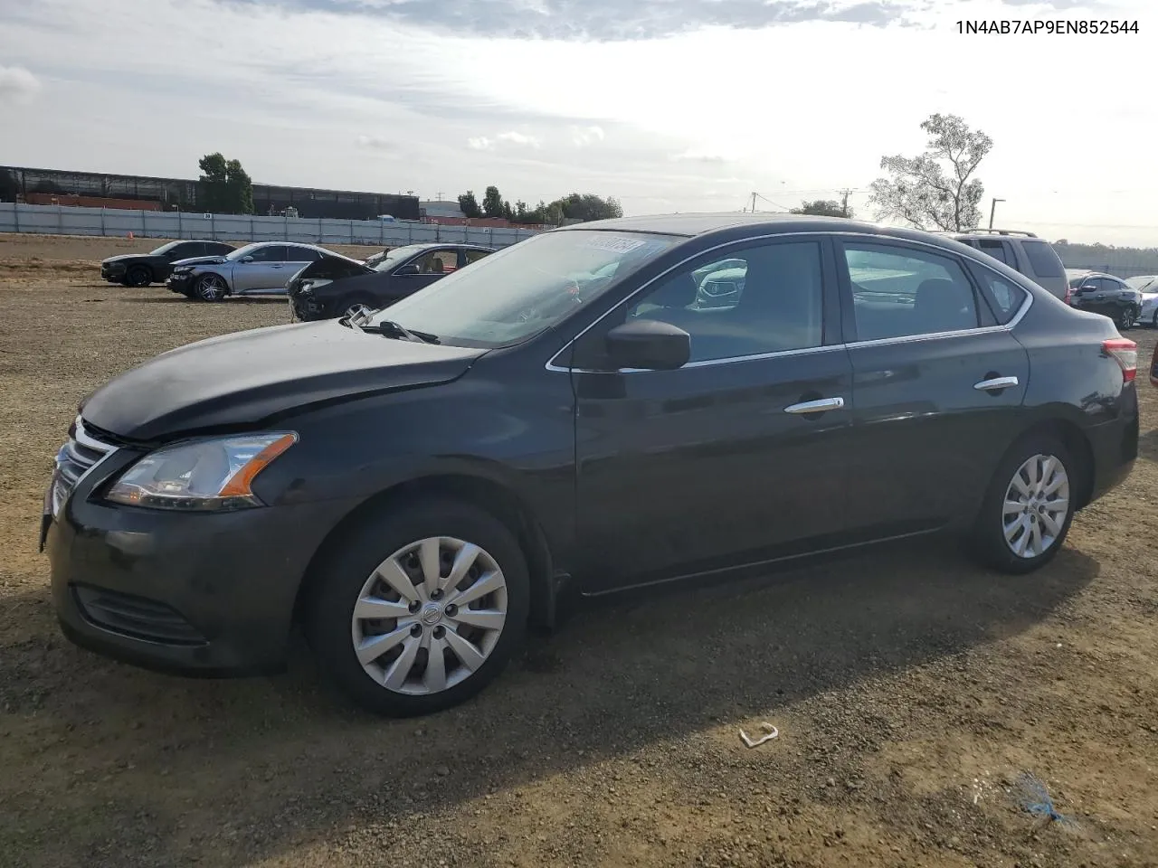 2014 Nissan Sentra S VIN: 1N4AB7AP9EN852544 Lot: 78930754