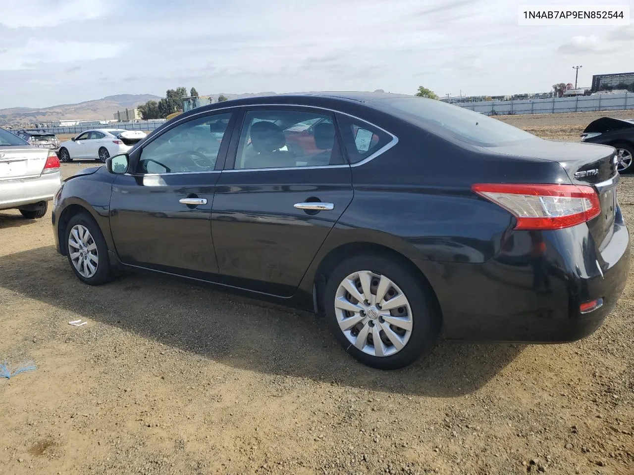 2014 Nissan Sentra S VIN: 1N4AB7AP9EN852544 Lot: 78930754