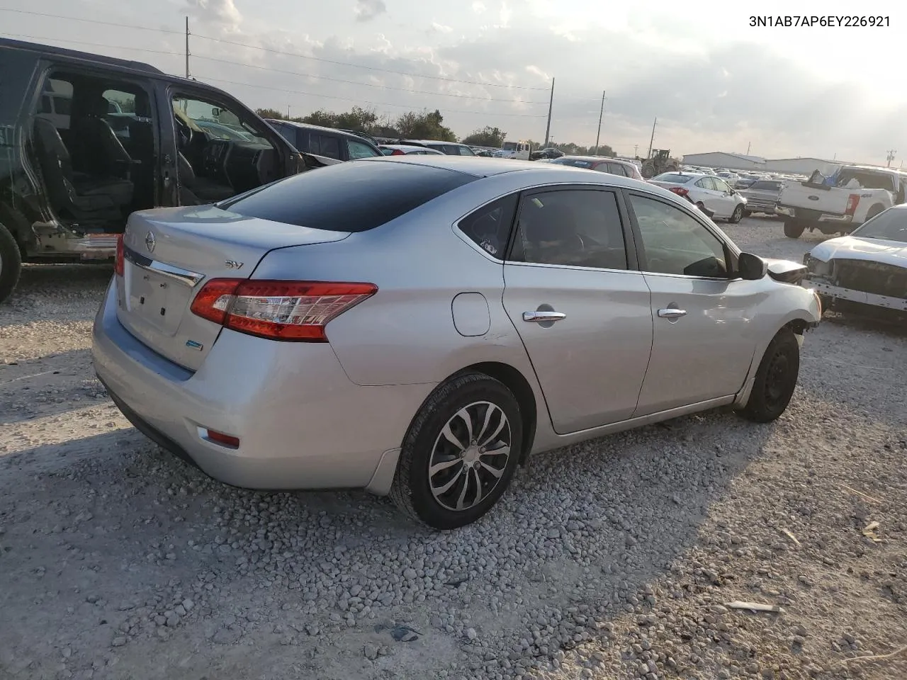 2014 Nissan Sentra S VIN: 3N1AB7AP6EY226921 Lot: 79131054