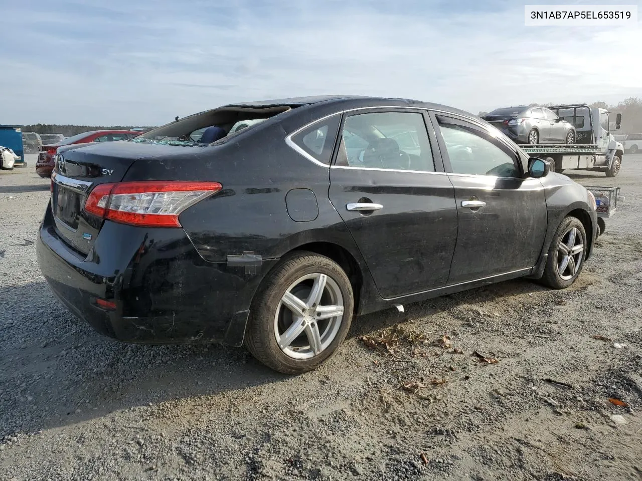 2014 Nissan Sentra S VIN: 3N1AB7AP5EL653519 Lot: 79271584