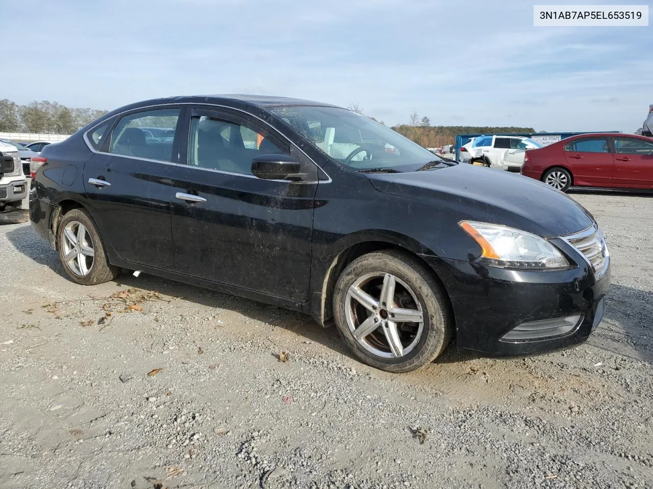 2014 Nissan Sentra S VIN: 3N1AB7AP5EL653519 Lot: 79271584