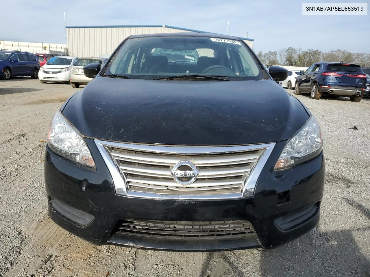 2014 Nissan Sentra S VIN: 3N1AB7AP5EL653519 Lot: 79271584