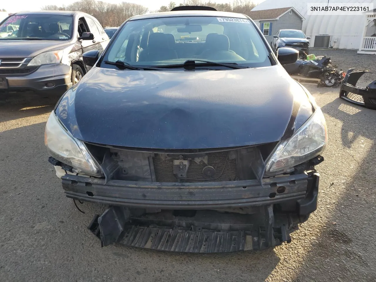 2014 Nissan Sentra S VIN: 3N1AB7AP4EY223161 Lot: 79523874