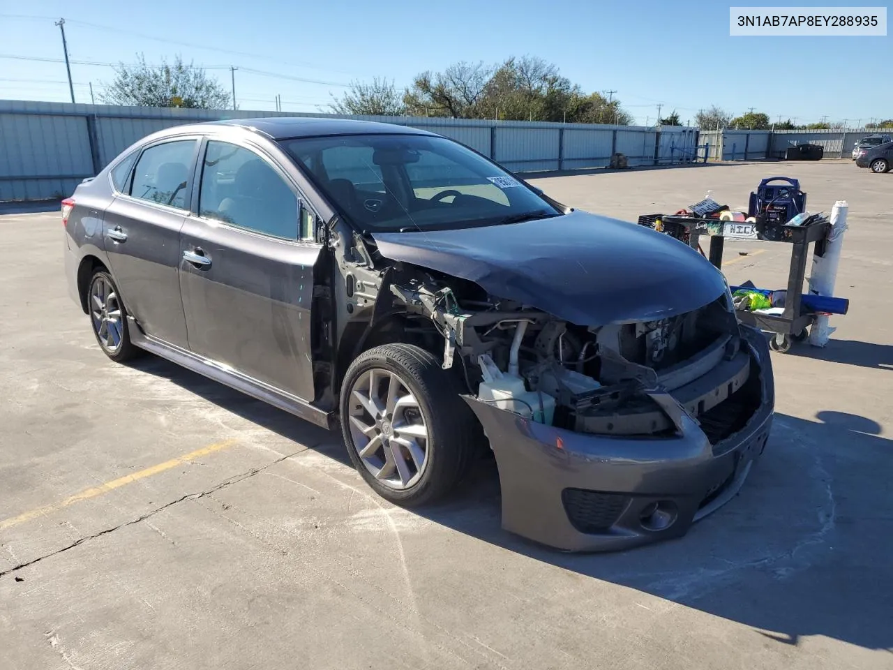 2014 Nissan Sentra S VIN: 3N1AB7AP8EY288935 Lot: 79561154