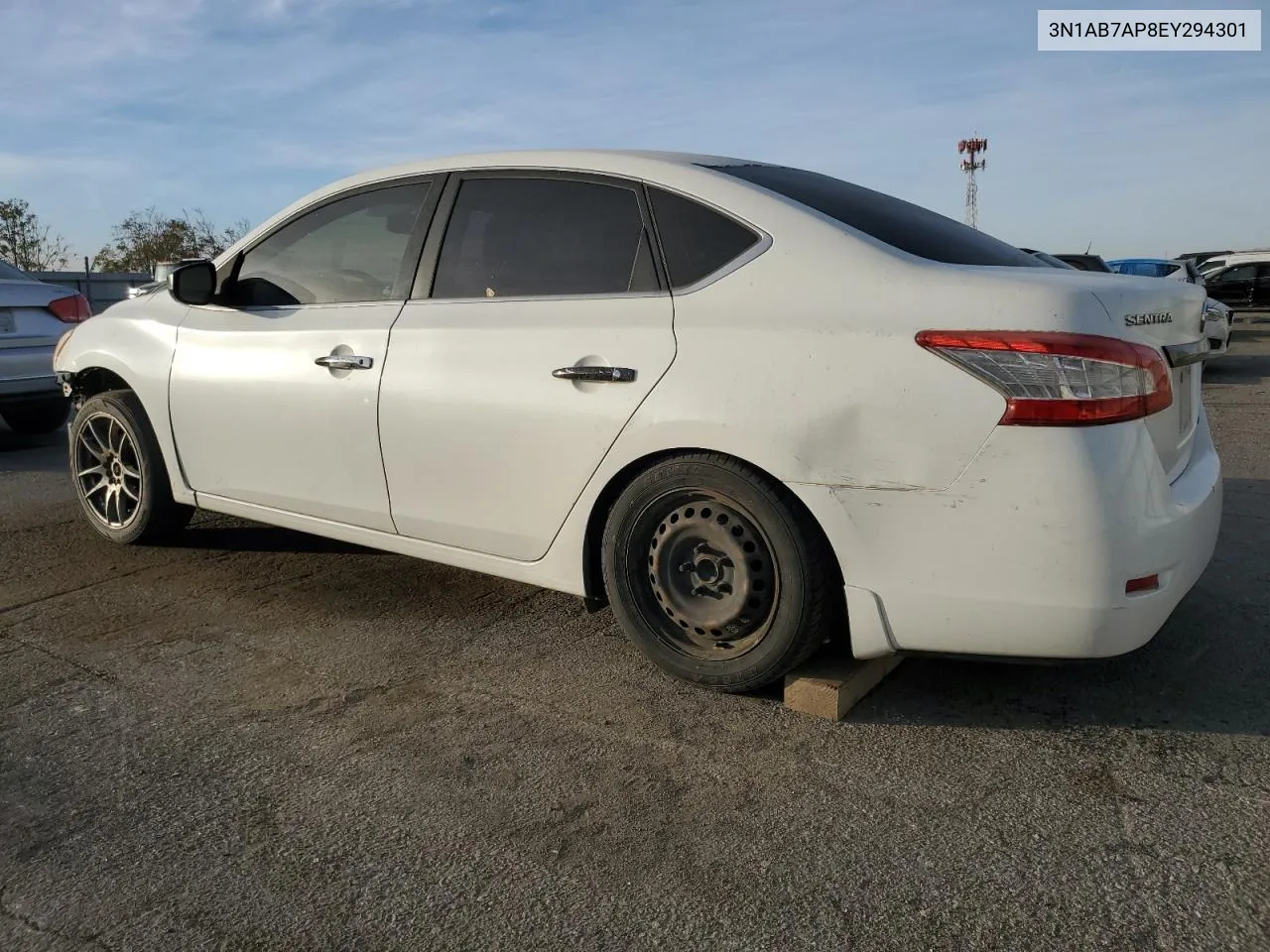 2014 Nissan Sentra S VIN: 3N1AB7AP8EY294301 Lot: 79697374