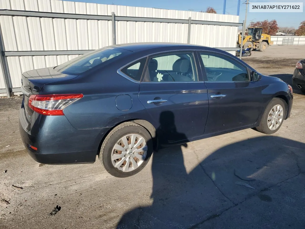 2014 Nissan Sentra S VIN: 3N1AB7AP1EY271622 Lot: 79769344