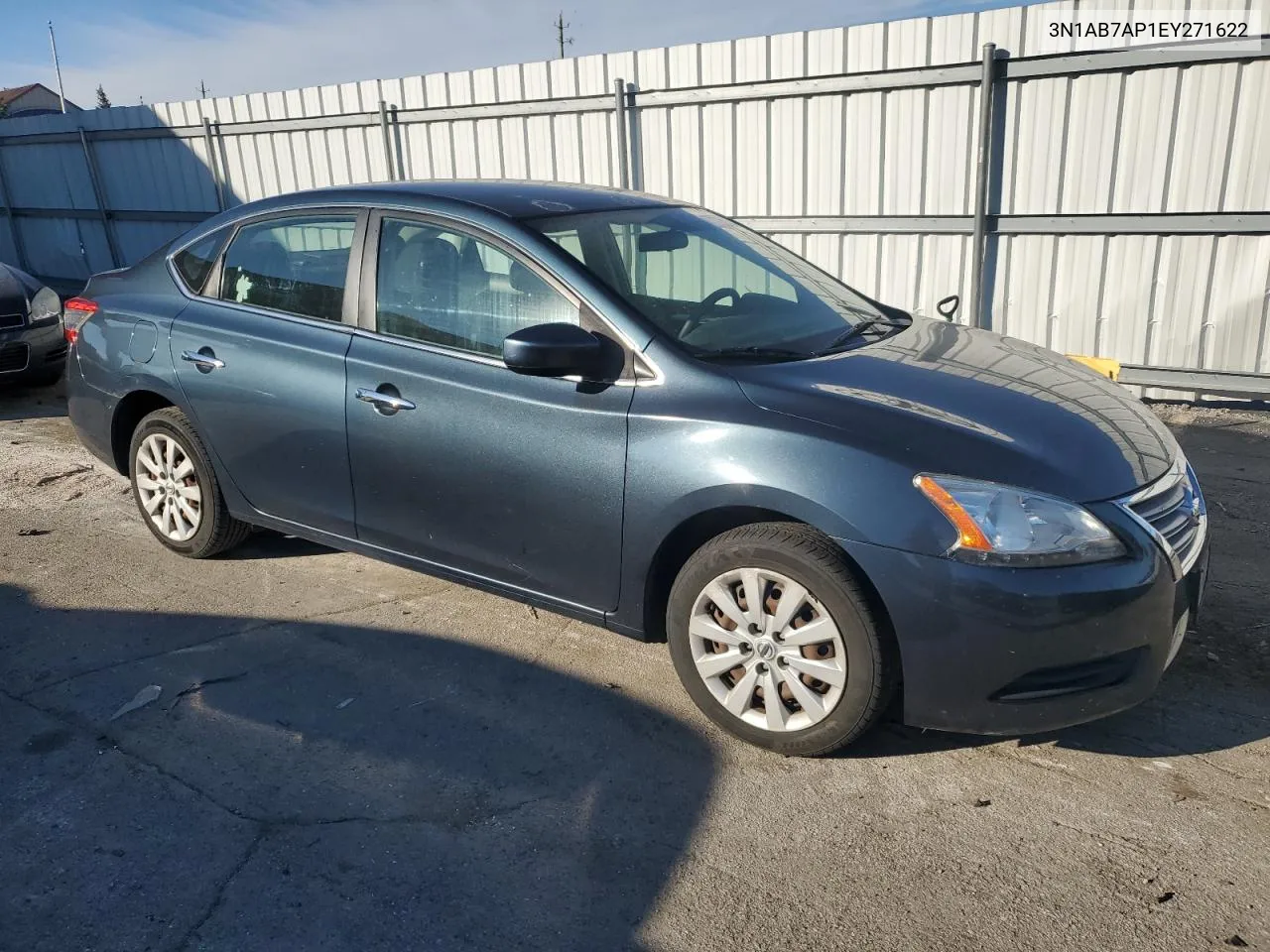 2014 Nissan Sentra S VIN: 3N1AB7AP1EY271622 Lot: 79769344