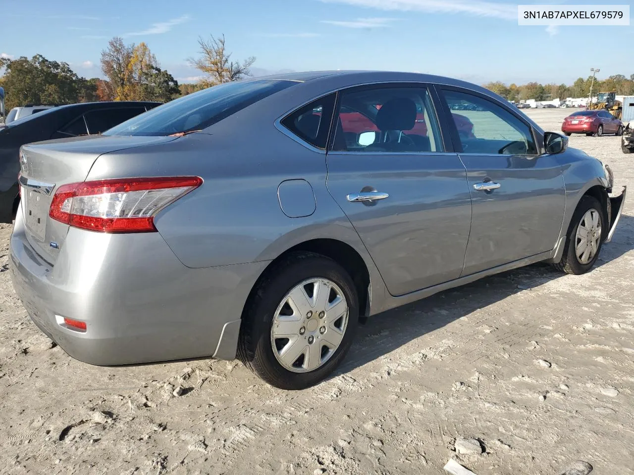 2014 Nissan Sentra S VIN: 3N1AB7APXEL679579 Lot: 79927314