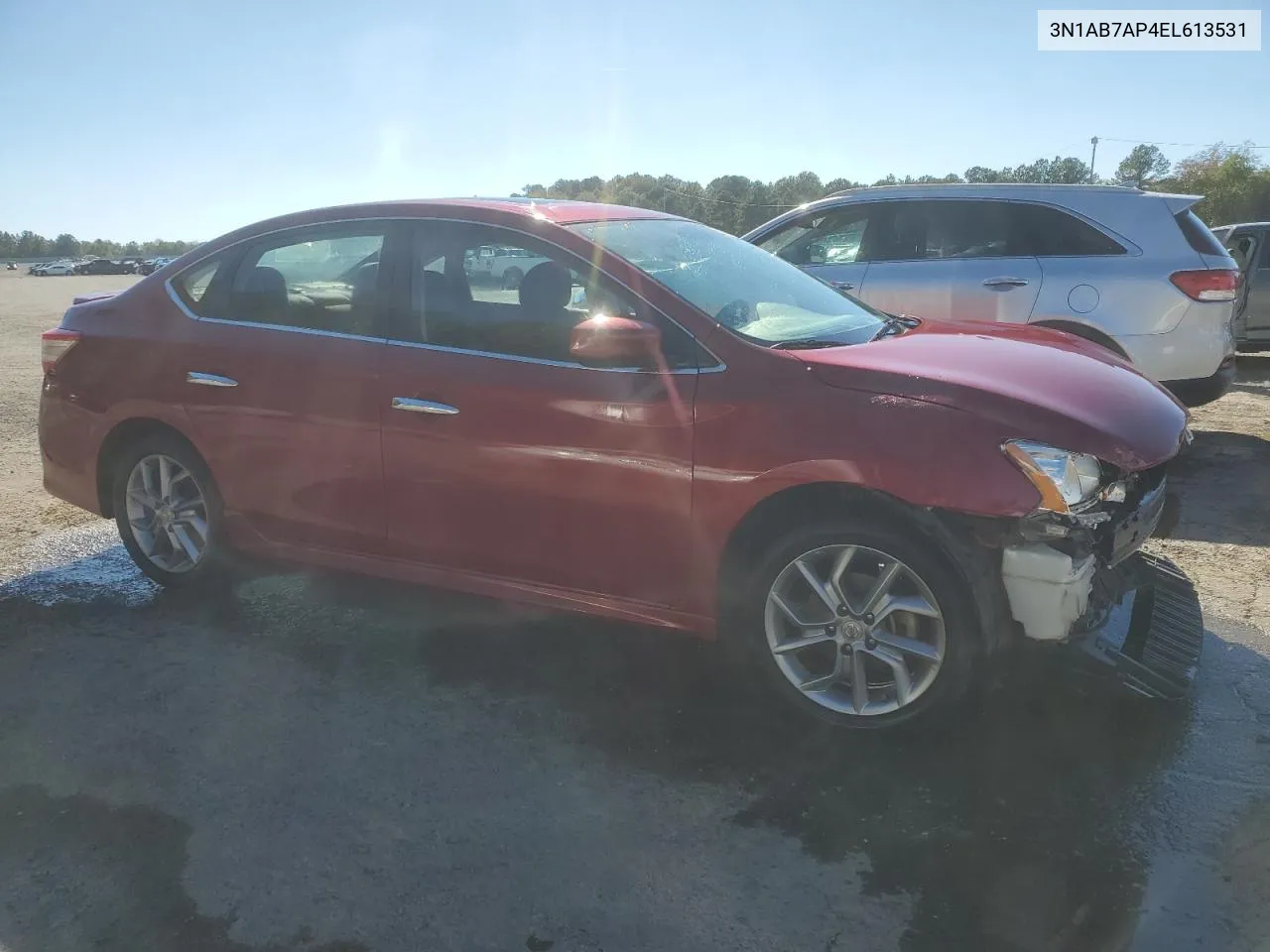 2014 Nissan Sentra S VIN: 3N1AB7AP4EL613531 Lot: 80140834