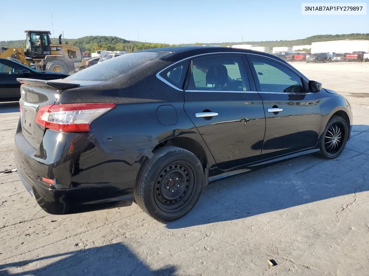 2015 Nissan Sentra S VIN: 3N1AB7AP1FY279897 Lot: 36953084