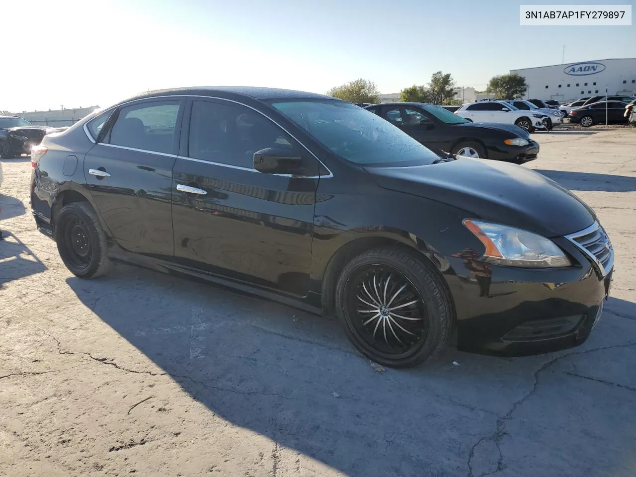 2015 Nissan Sentra S VIN: 3N1AB7AP1FY279897 Lot: 36953084