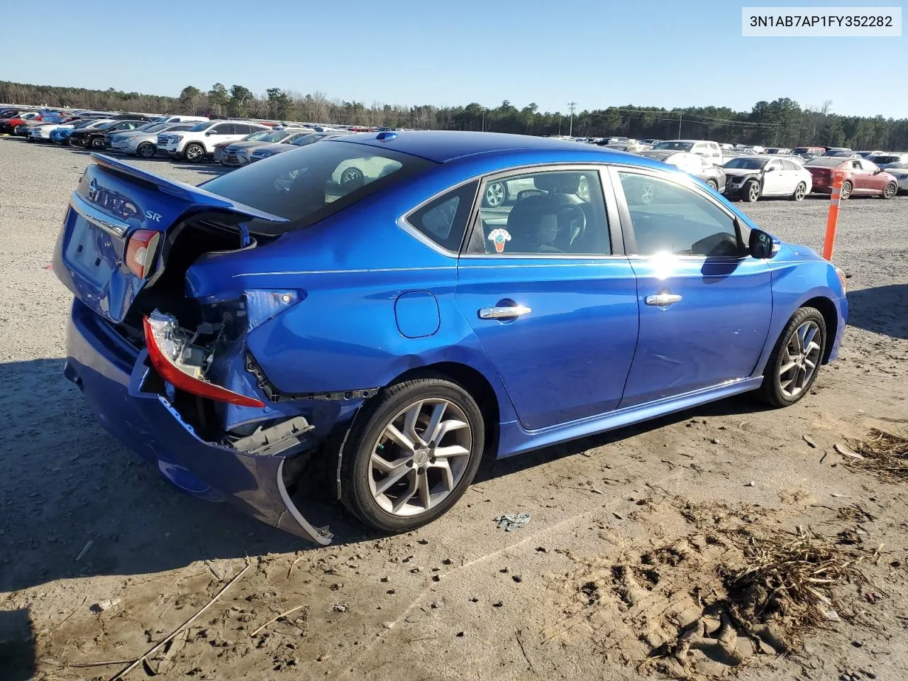 3N1AB7AP1FY352282 2015 Nissan Sentra S