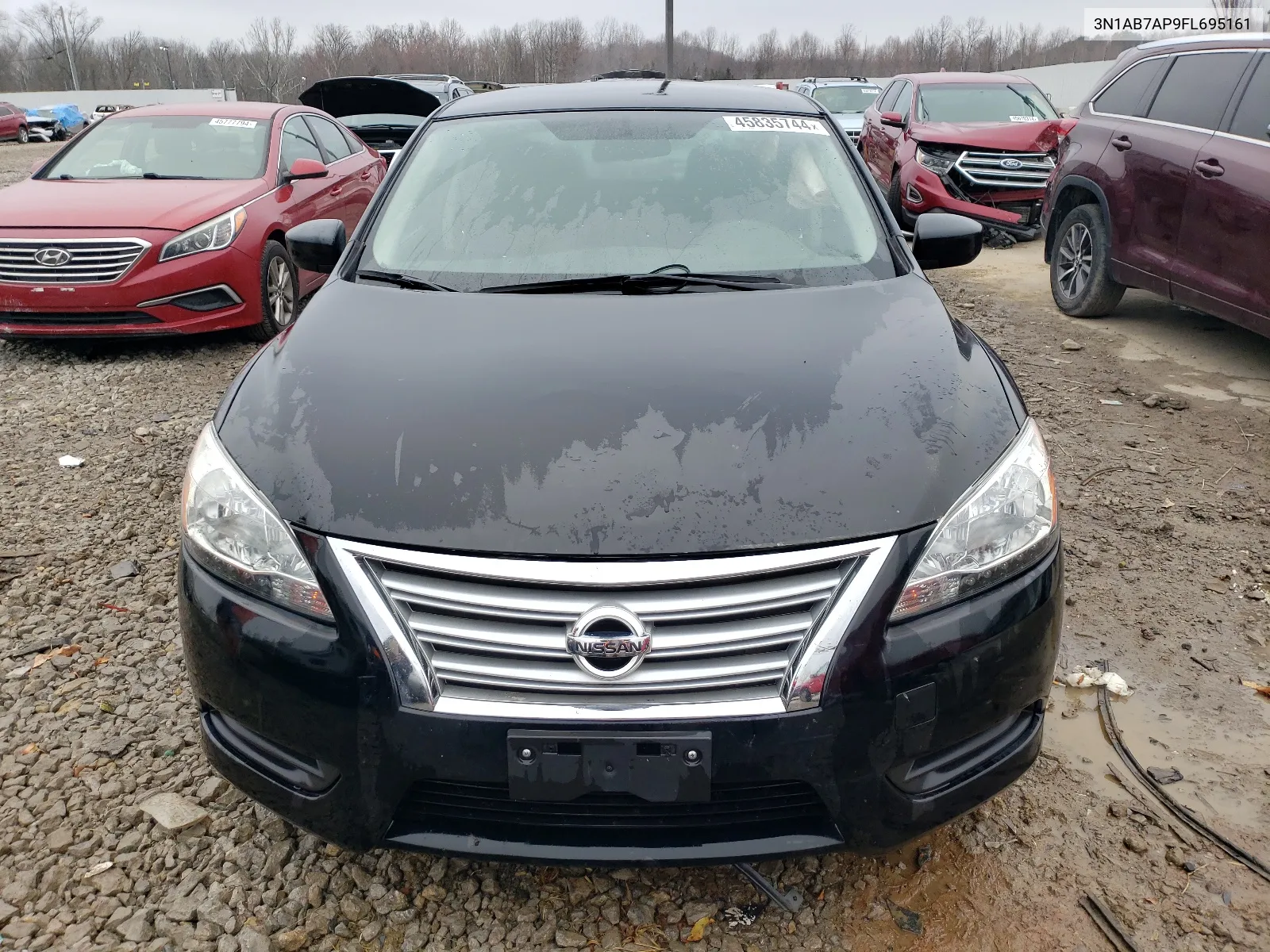 3N1AB7AP9FL695161 2015 Nissan Sentra S