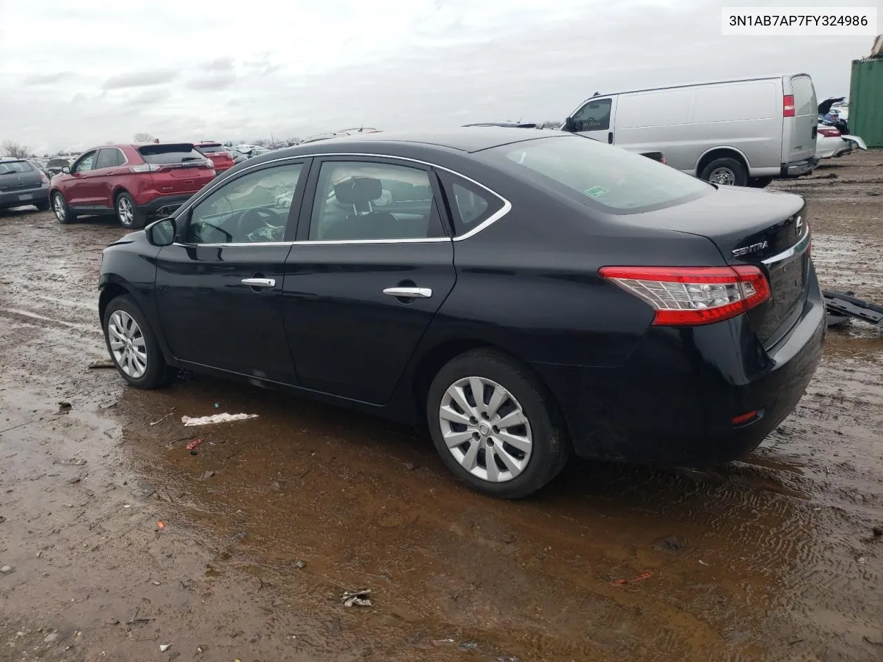 3N1AB7AP7FY324986 2015 Nissan Sentra S