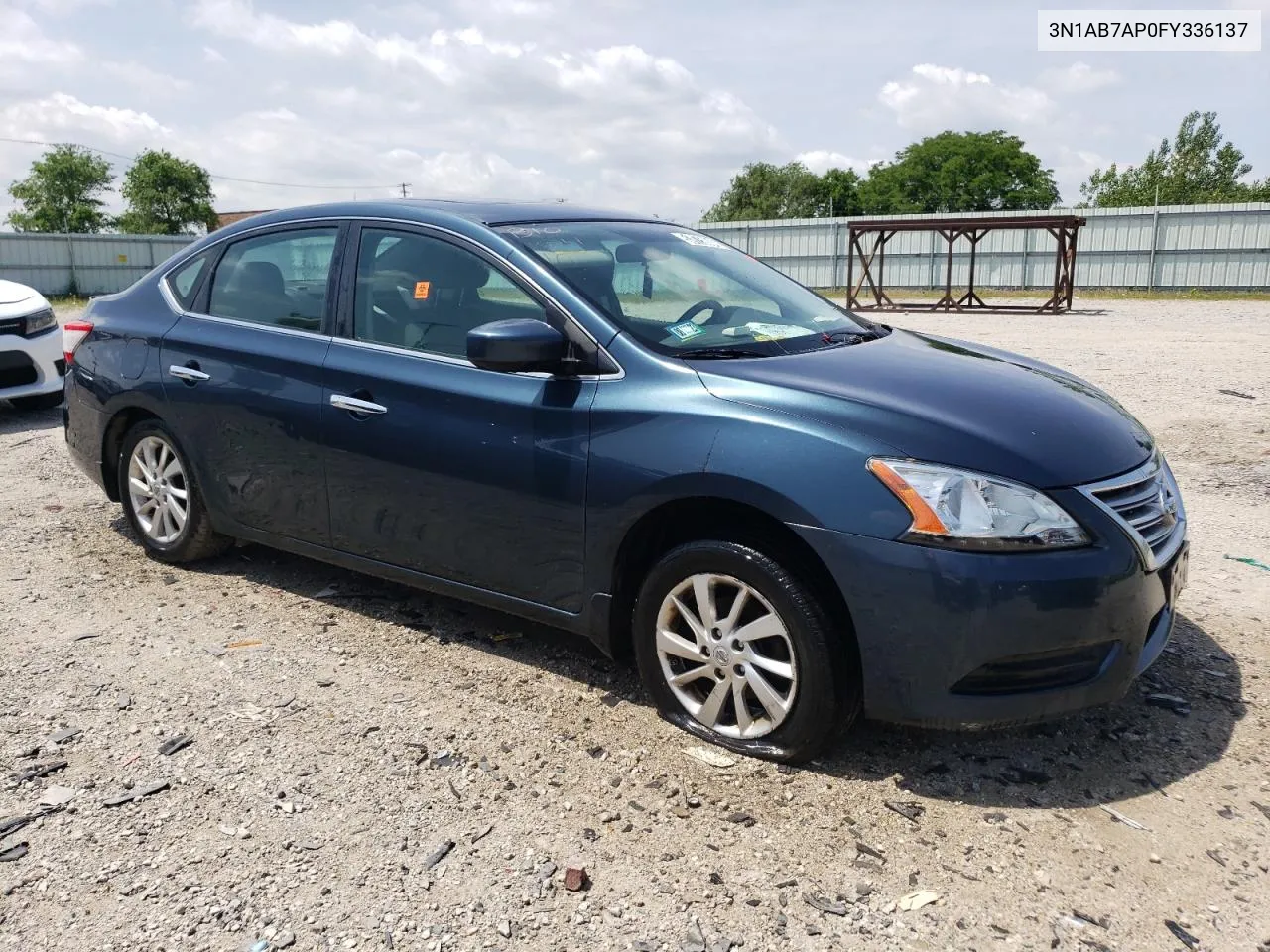 3N1AB7AP0FY336137 2015 Nissan Sentra S