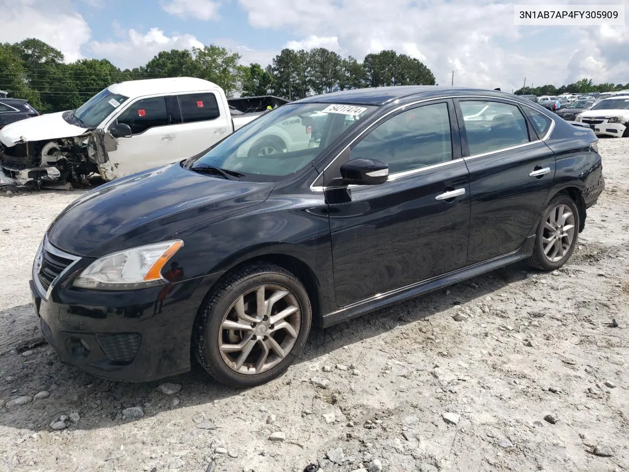 2015 Nissan Sentra S VIN: 3N1AB7AP4FY305909 Lot: 54217474