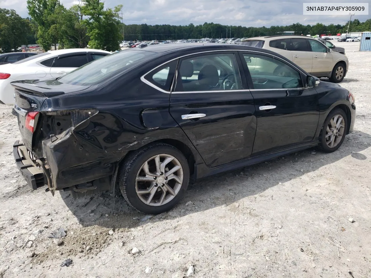 2015 Nissan Sentra S VIN: 3N1AB7AP4FY305909 Lot: 54217474