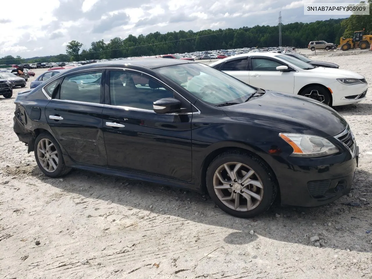 2015 Nissan Sentra S VIN: 3N1AB7AP4FY305909 Lot: 54217474