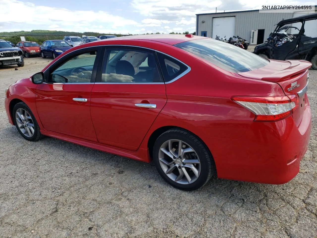 2015 Nissan Sentra S VIN: 3N1AB7AP9FY264595 Lot: 58280314