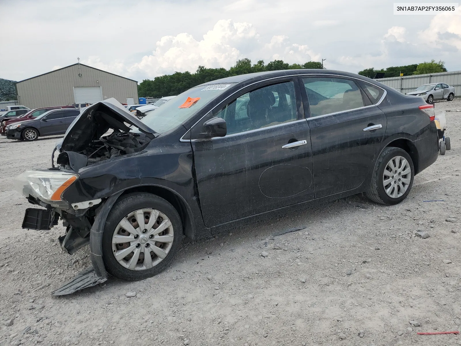 2015 Nissan Sentra S VIN: 3N1AB7AP2FY356065 Lot: 59018344