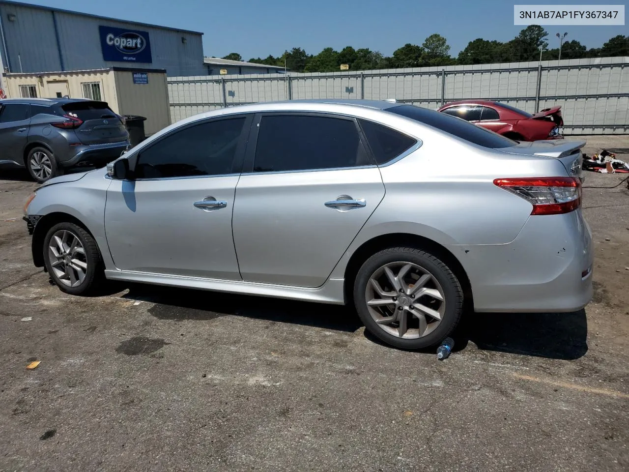 3N1AB7AP1FY367347 2015 Nissan Sentra S