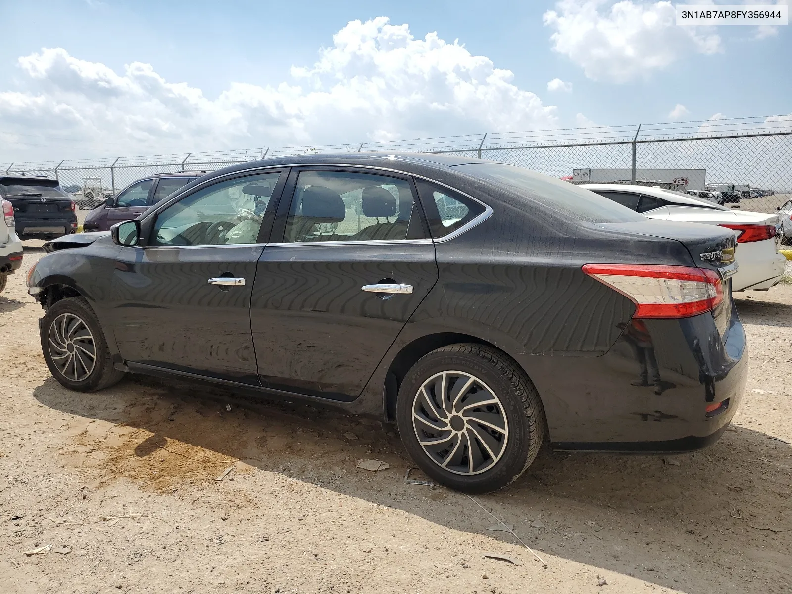 3N1AB7AP8FY356944 2015 Nissan Sentra S