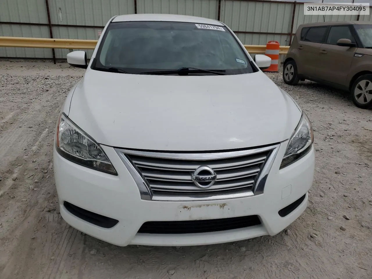 3N1AB7AP4FY304095 2015 Nissan Sentra S