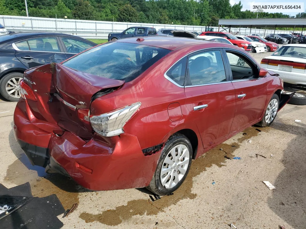 3N1AB7APXFL656434 2015 Nissan Sentra S