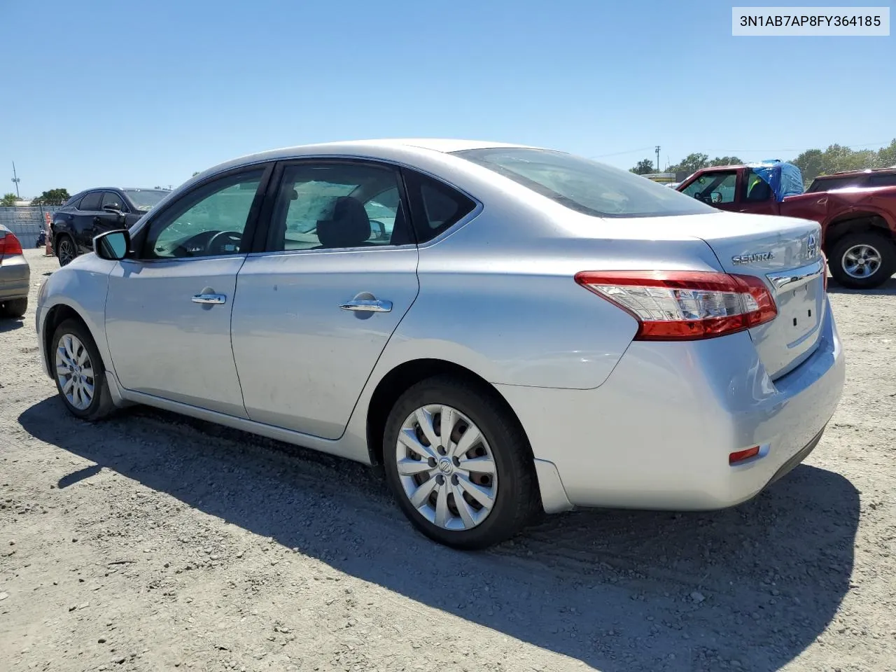 3N1AB7AP8FY364185 2015 Nissan Sentra S