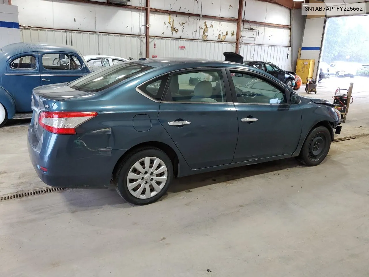 2015 Nissan Sentra S VIN: 3N1AB7AP1FY225662 Lot: 61424354