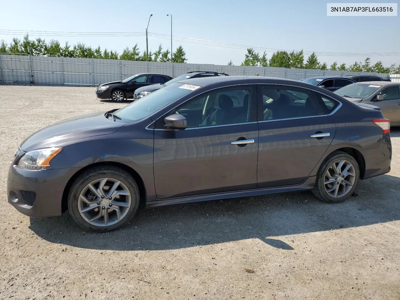 3N1AB7AP3FL663516 2015 Nissan Sentra S