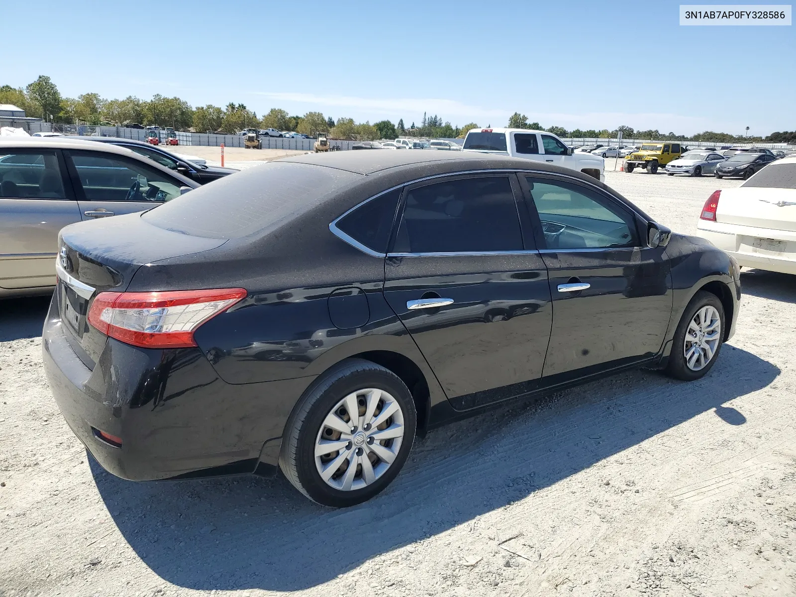 2015 Nissan Sentra S VIN: 3N1AB7AP0FY328586 Lot: 63267584