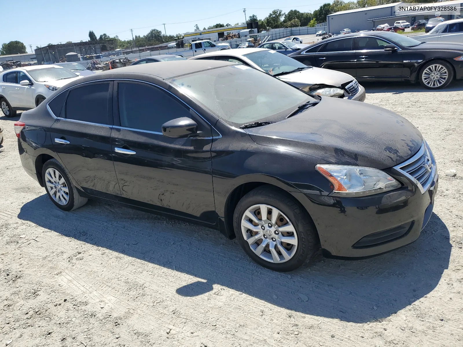 2015 Nissan Sentra S VIN: 3N1AB7AP0FY328586 Lot: 63267584