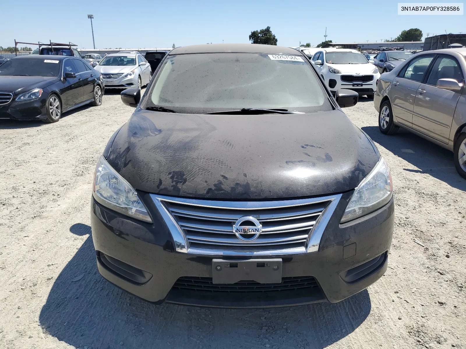 2015 Nissan Sentra S VIN: 3N1AB7AP0FY328586 Lot: 63267584