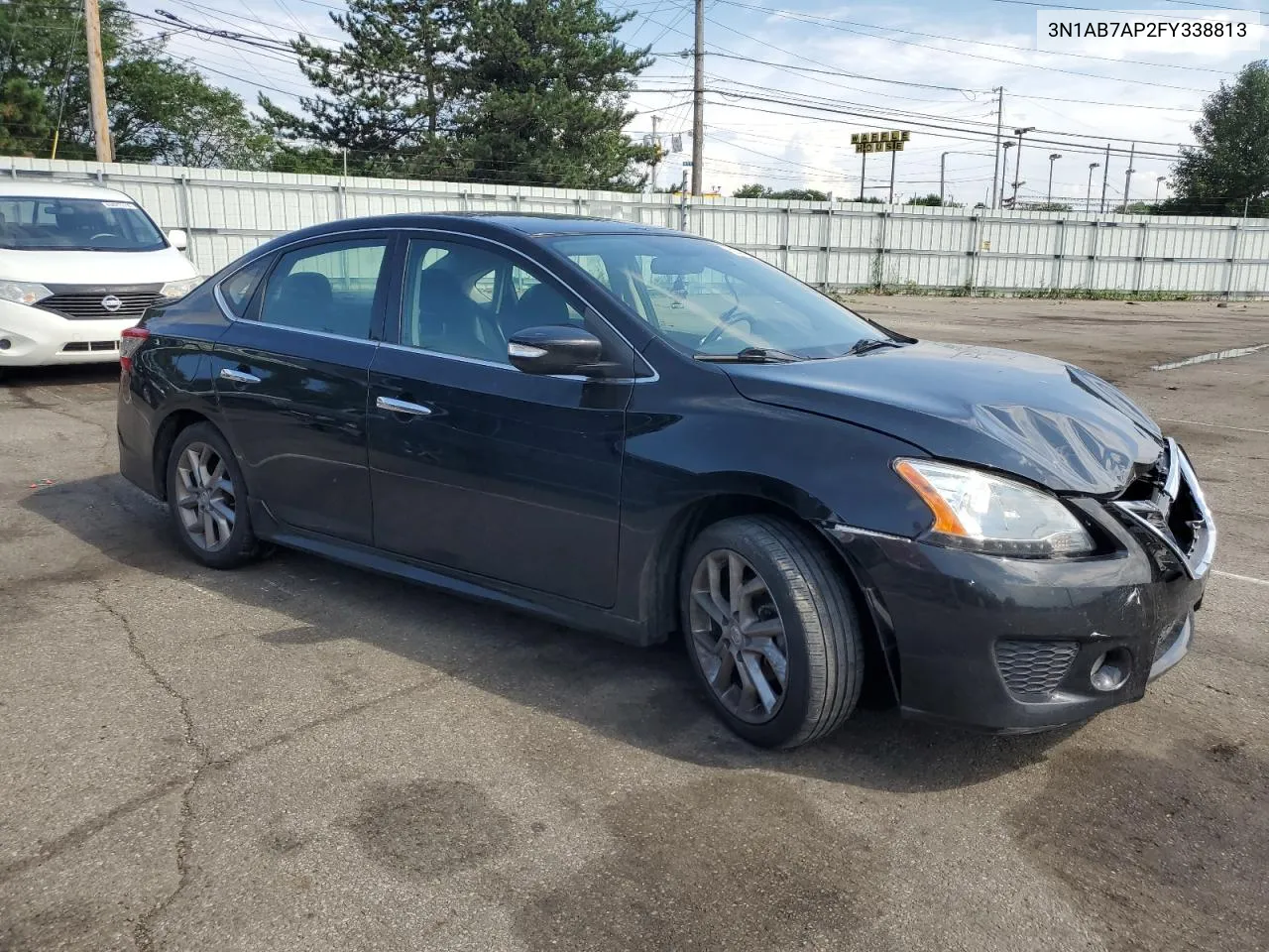 3N1AB7AP2FY338813 2015 Nissan Sentra S