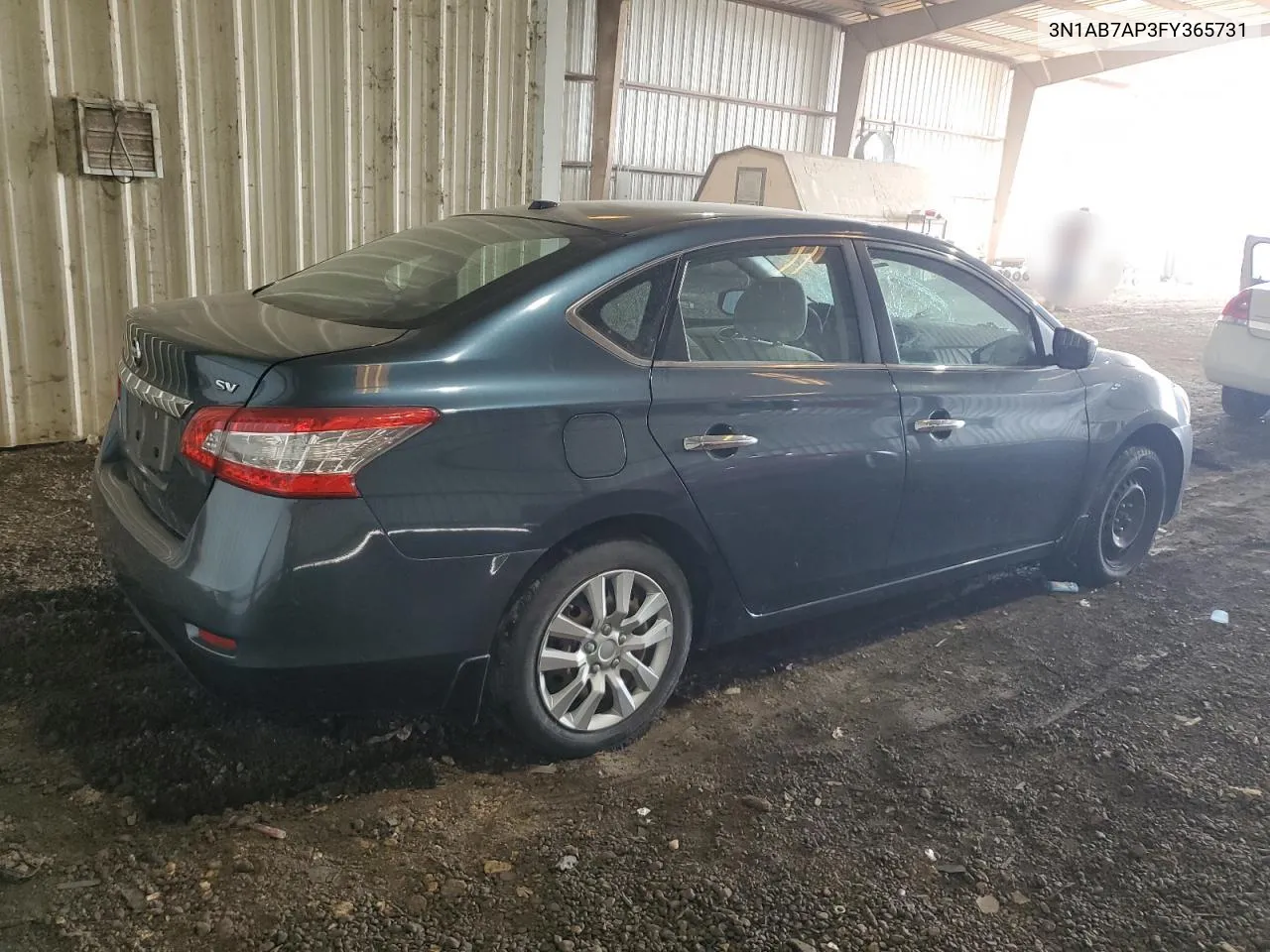 2015 Nissan Sentra S VIN: 3N1AB7AP3FY365731 Lot: 63320014