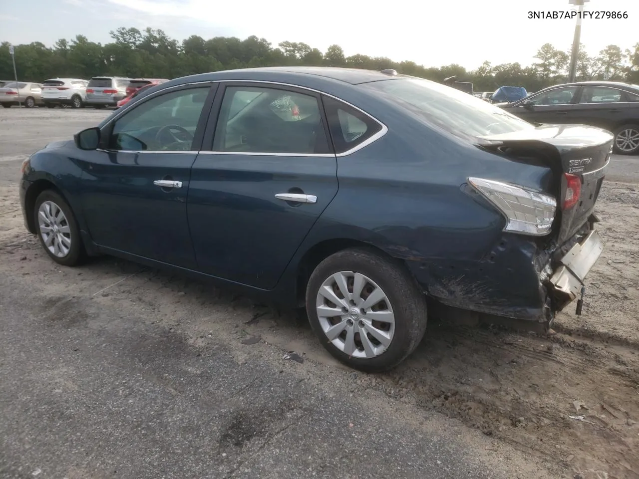 2015 Nissan Sentra S VIN: 3N1AB7AP1FY279866 Lot: 64665634