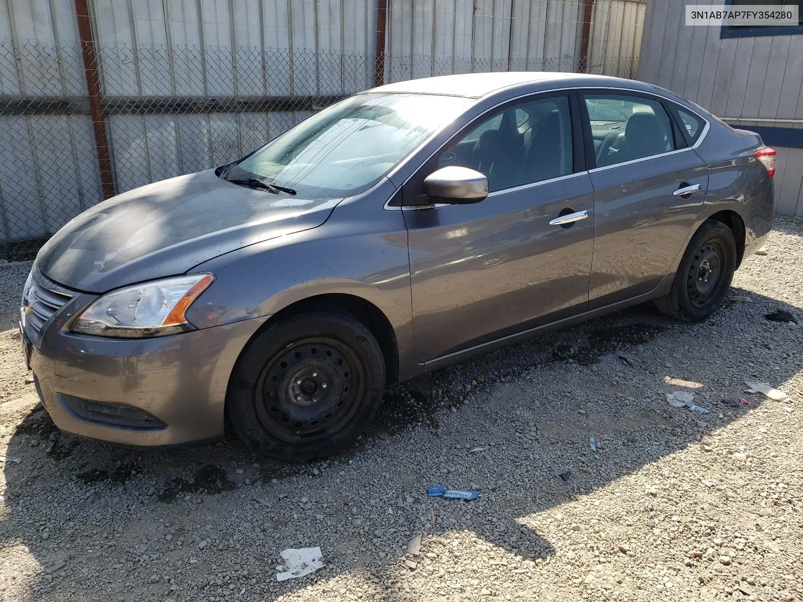 2015 Nissan Sentra S VIN: 3N1AB7AP7FY354280 Lot: 65184024