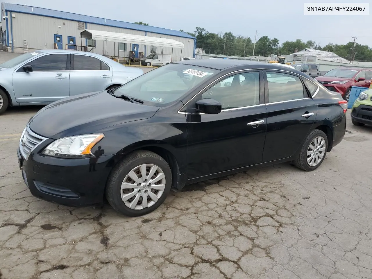 2015 Nissan Sentra S VIN: 3N1AB7AP4FY224067 Lot: 65187154