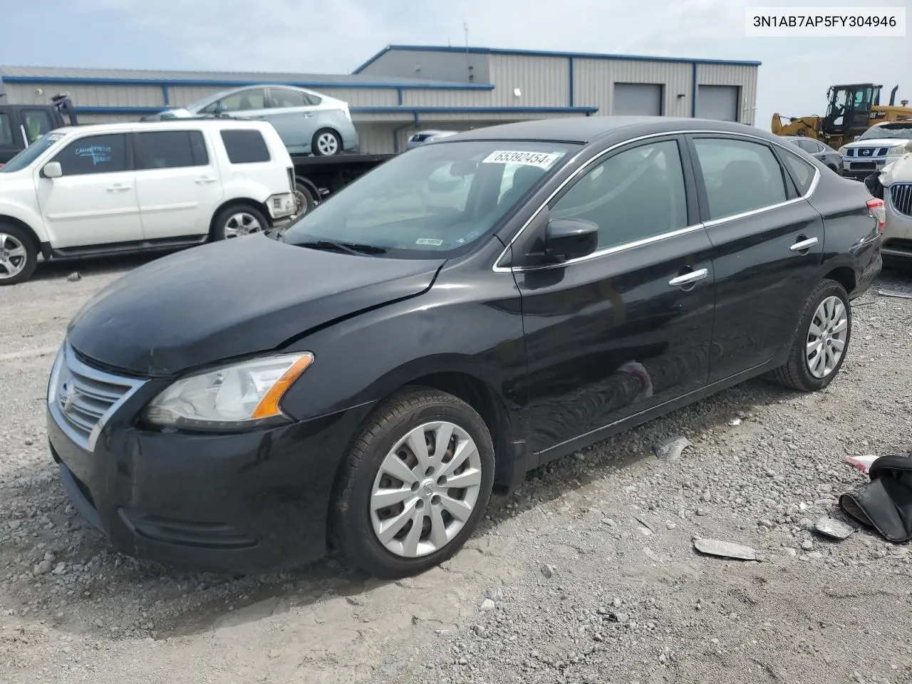 2015 Nissan Sentra S VIN: 3N1AB7AP5FY304946 Lot: 65392454