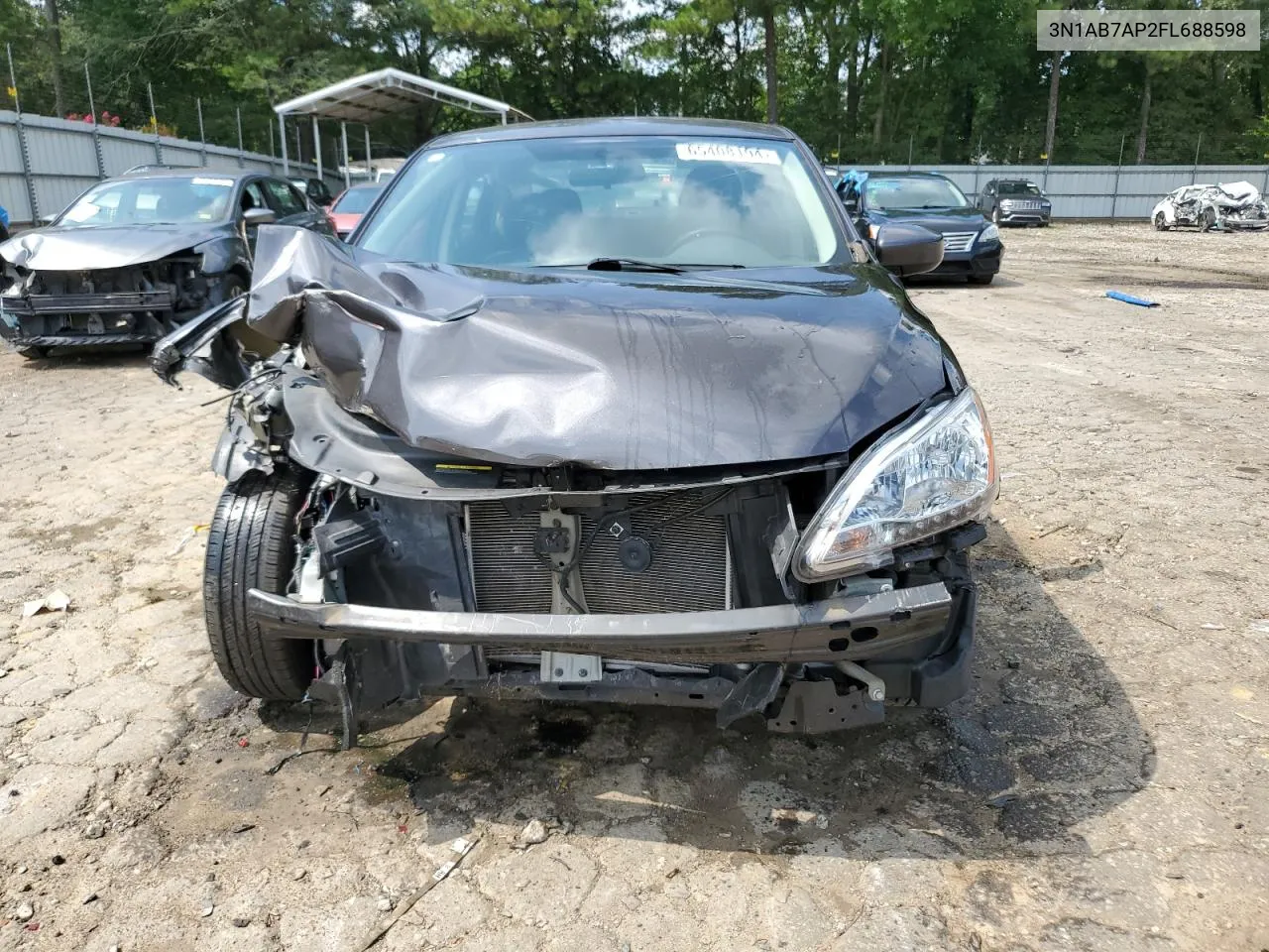 3N1AB7AP2FL688598 2015 Nissan Sentra S