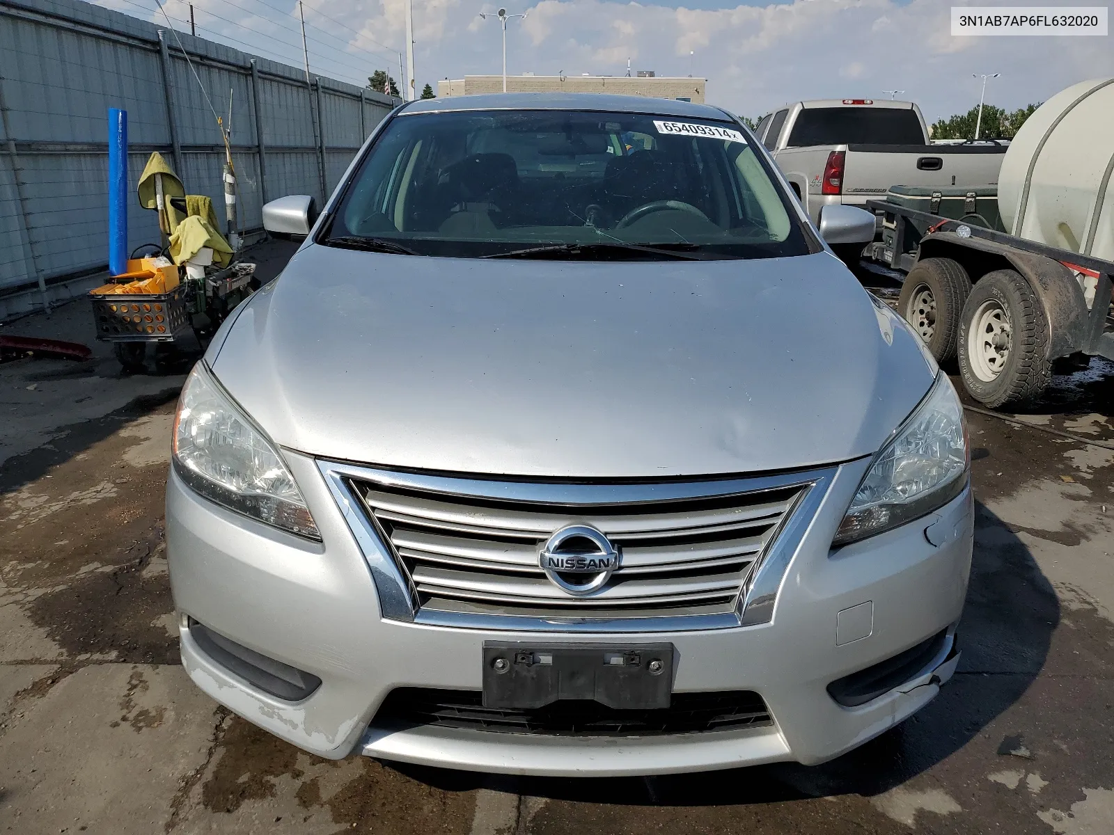 3N1AB7AP6FL632020 2015 Nissan Sentra S