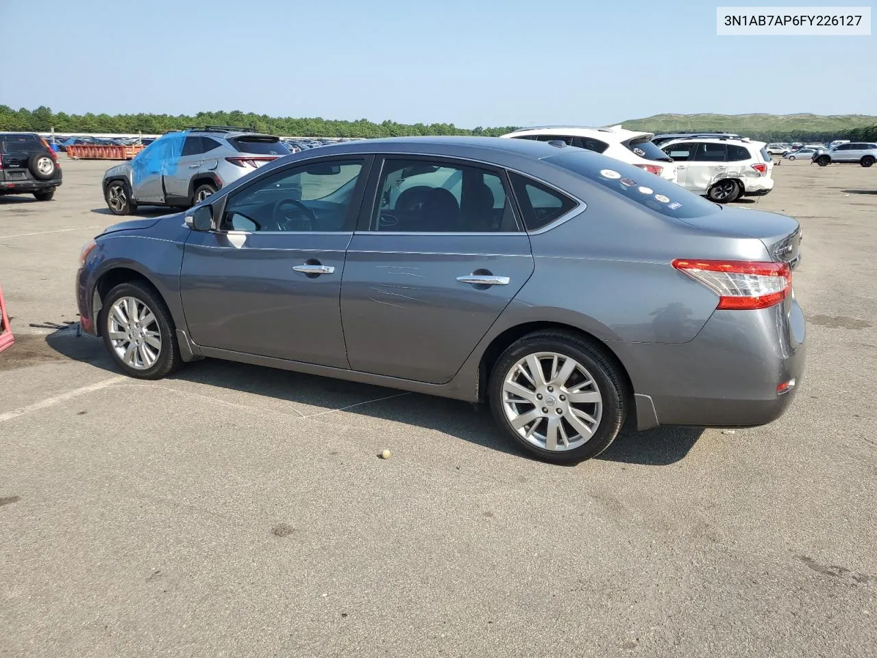 3N1AB7AP6FY226127 2015 Nissan Sentra S